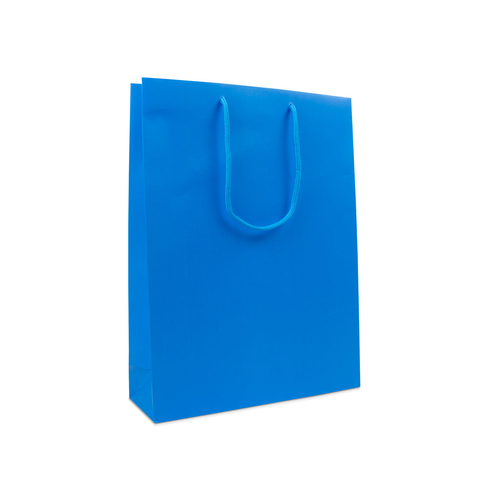 Luxe papieren tassen Fluor mat