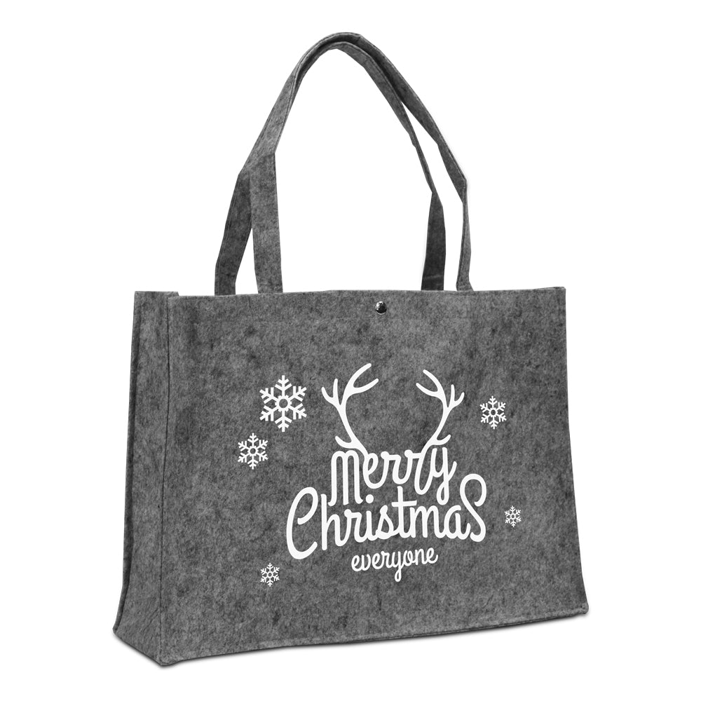 Vilten kersttassen "Merry Christmas"