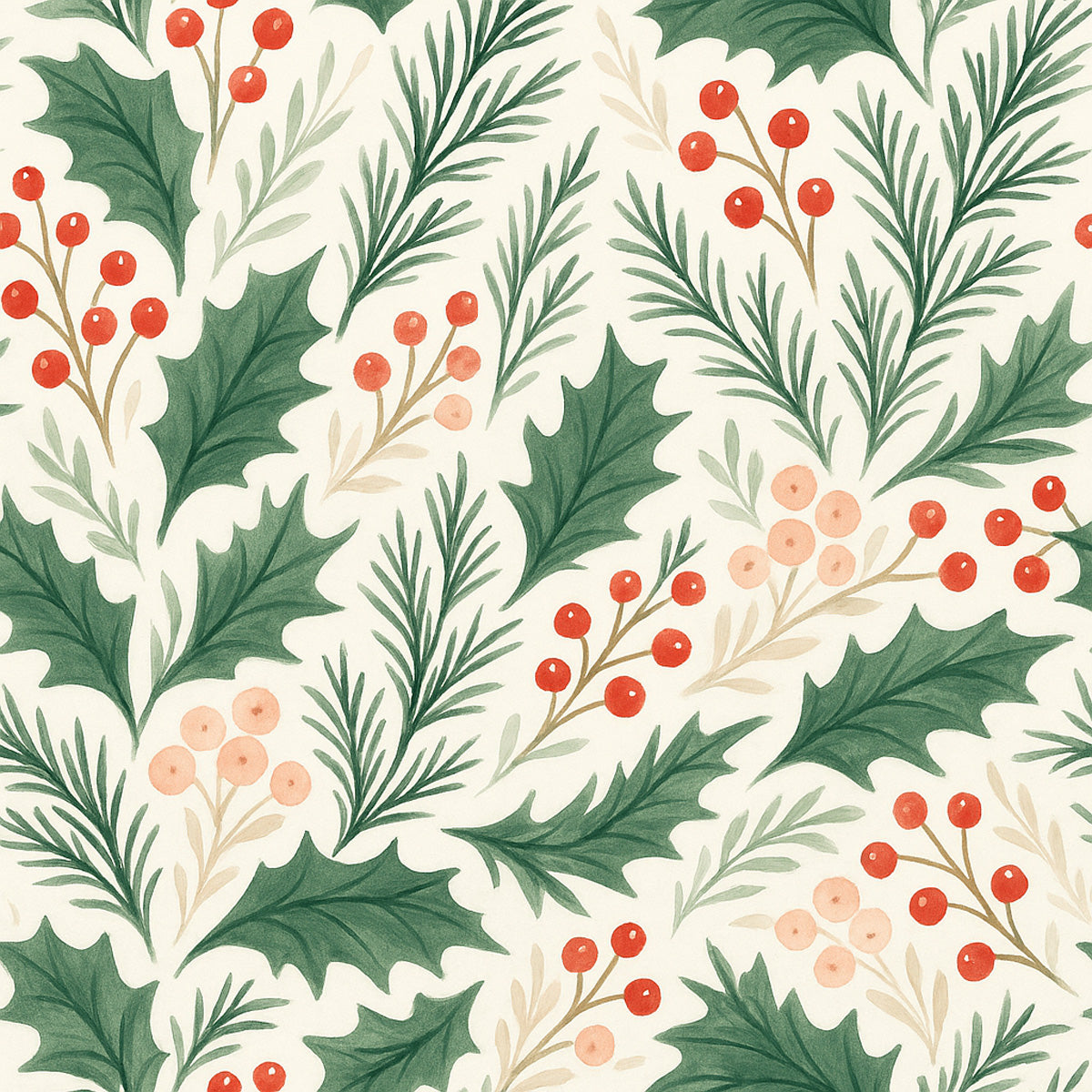 Kerst inpakpapier - D066