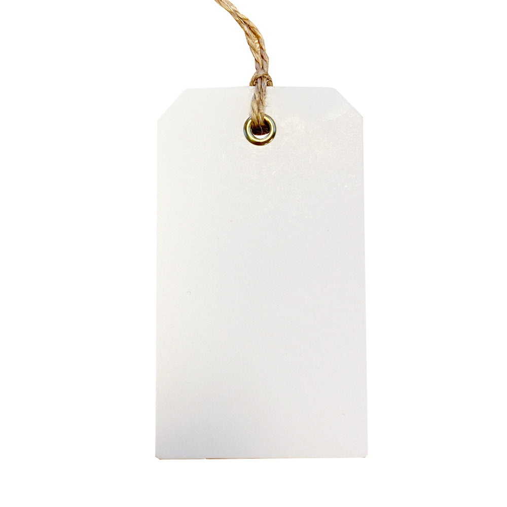 Hangtags met koord
