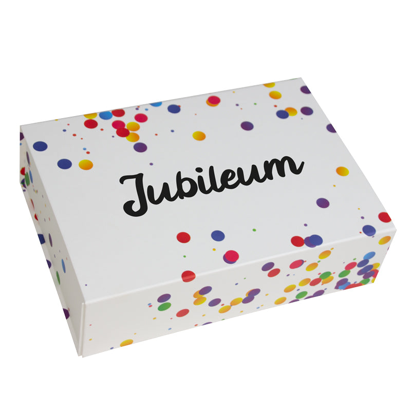 Confetti magneetdozen "Jubileum"