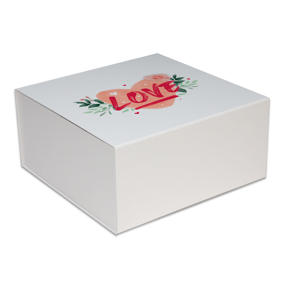 Luxe valentijn magneetdozen Love