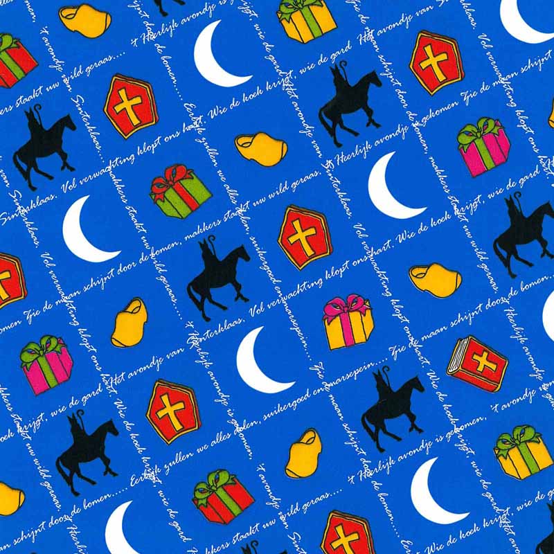 Sinterklaas inpakpapier D90022