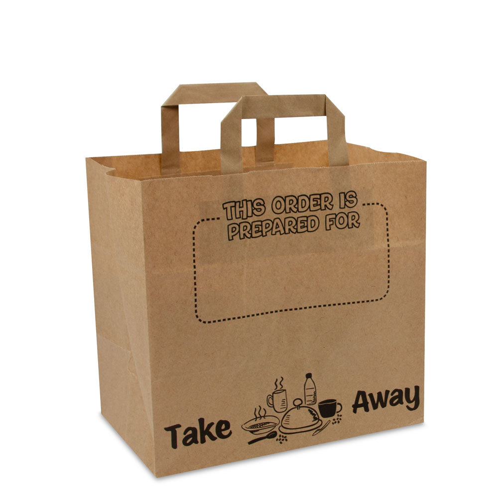 Papieren take away tassen Prepared for