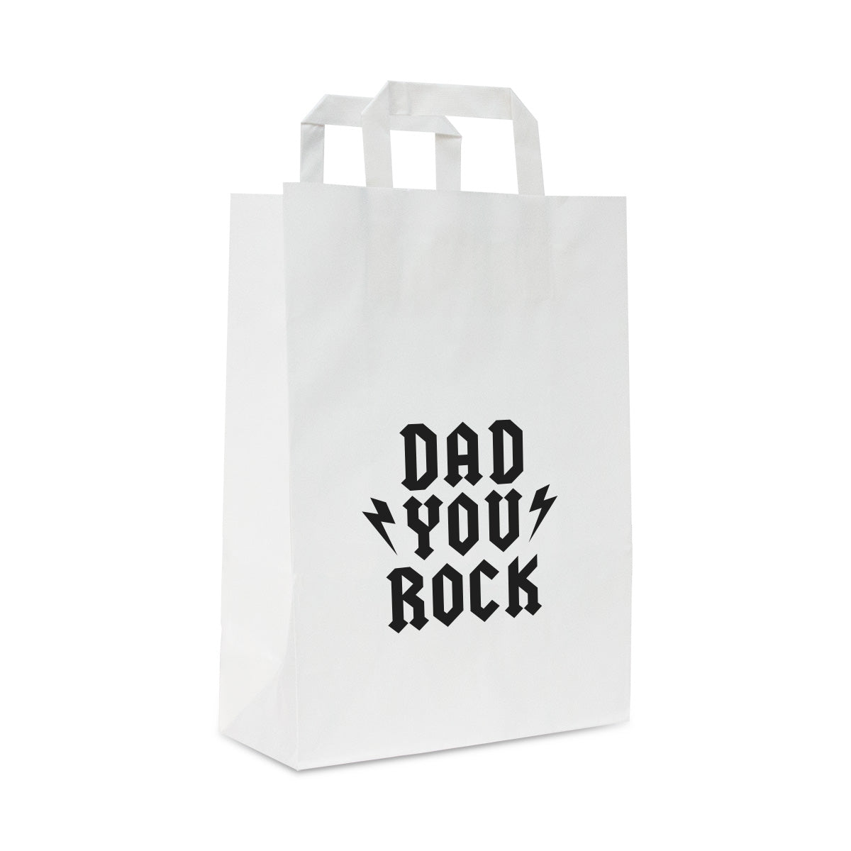 Papieren Vaderdag tassen "Dad you rock"