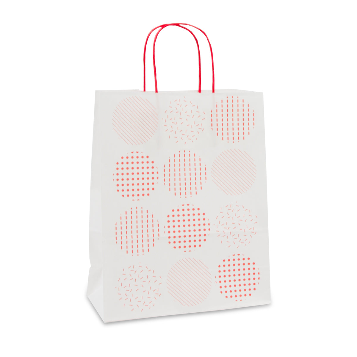 Twisted papieren tassen Rondjes