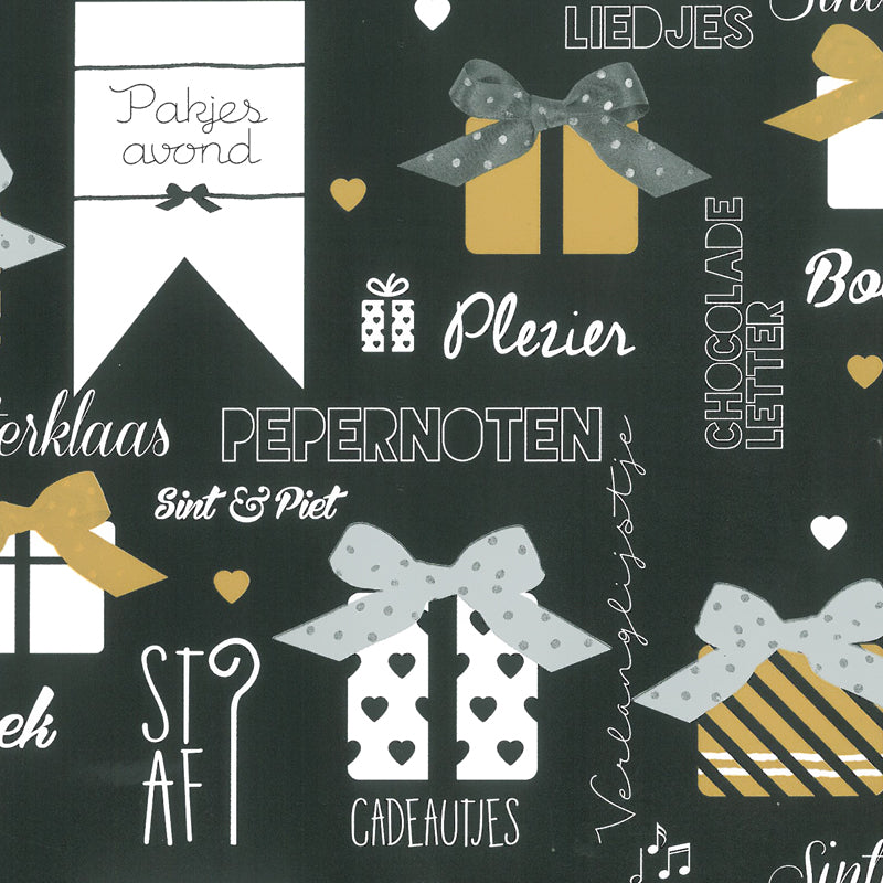 Sinterklaas inpakpapier D90039