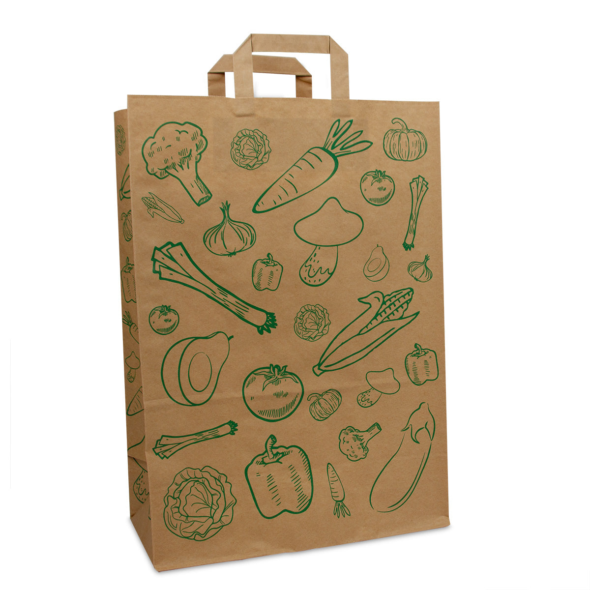 Kraft tassen FSC® Groente