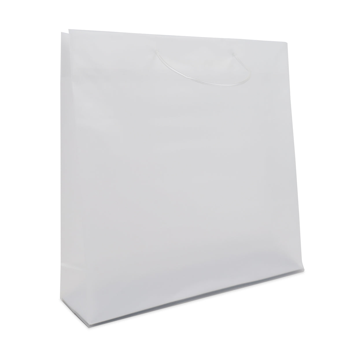 Luxe plastic tassen met tube koord