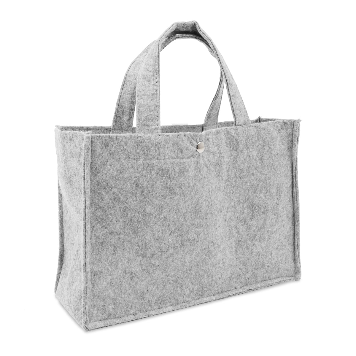 Vilten kleine tassen met drukknoop