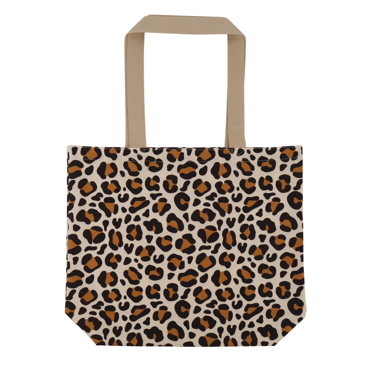 Katoenen luipaard tote bags