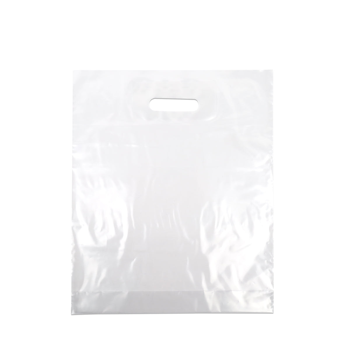 Budget plastic tassen Transparant
