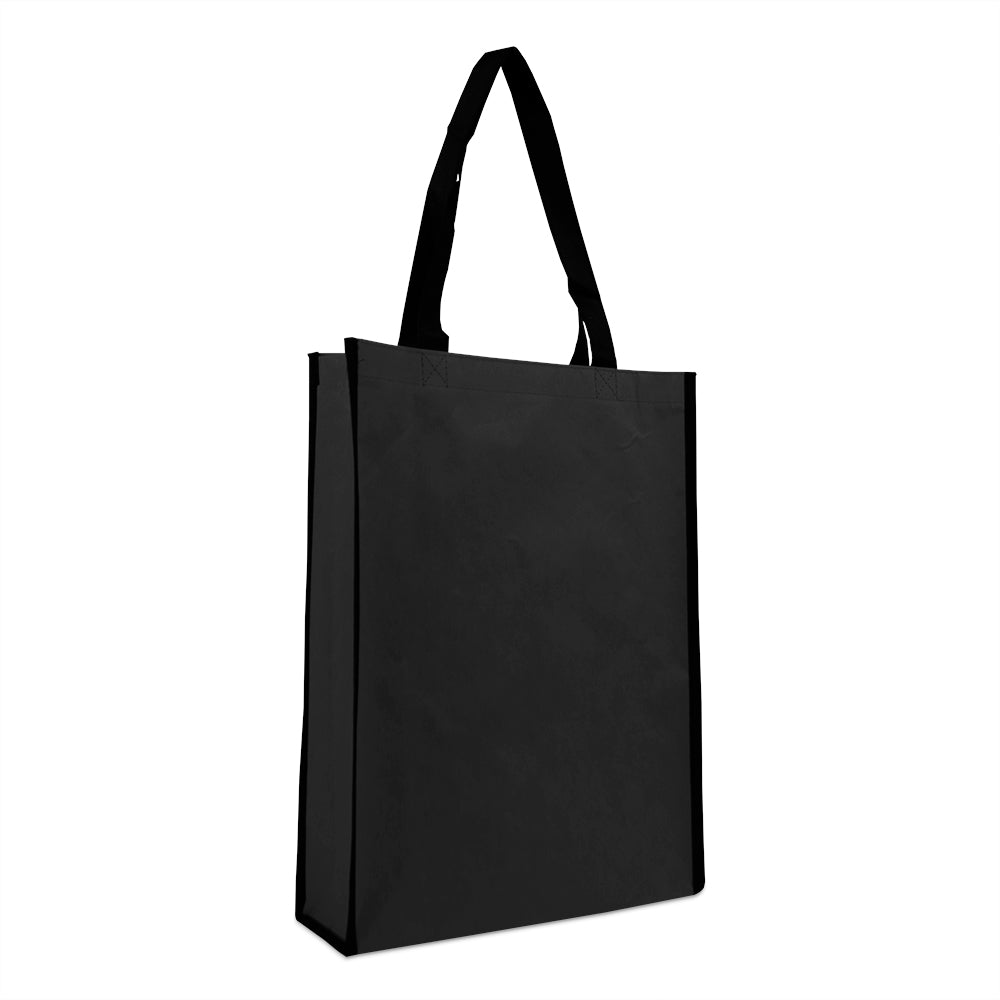 Luxe papieren tassen met non-woven binnenvoering ecologisch