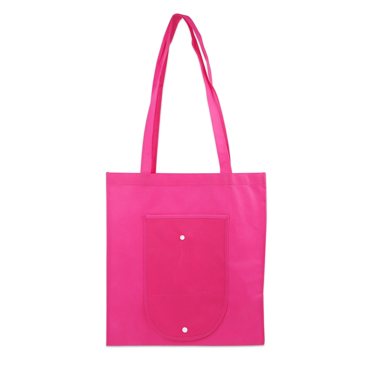 Opvouwbare non-woven tasjes met lange lus