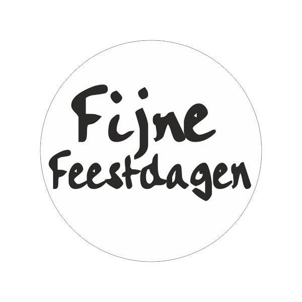 Etiketten Fijne Feestdagen
