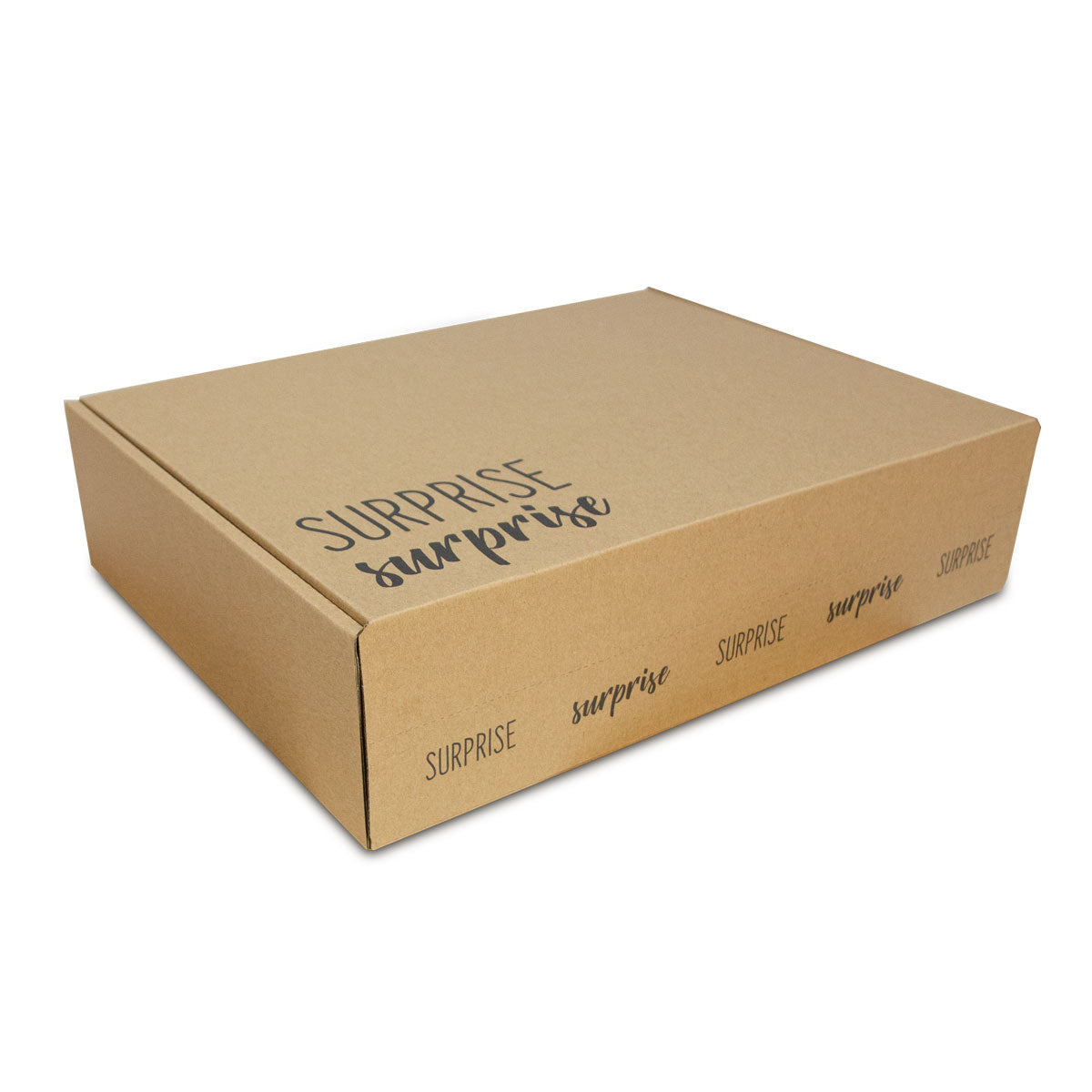 Verzenddozen met retourstrip Surprise