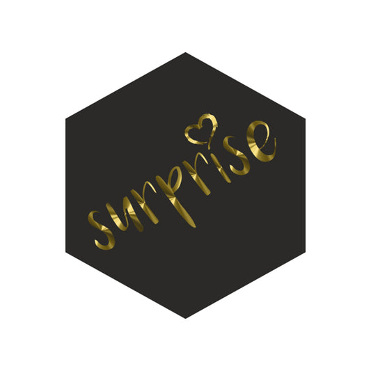 Etiketten Suprise Goud