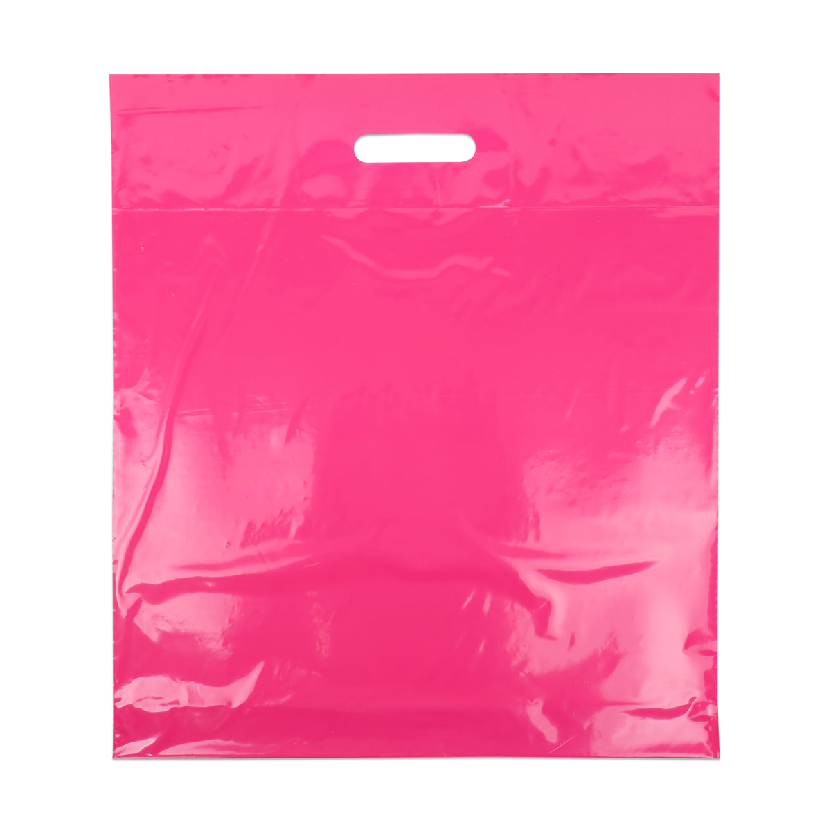 Budget plastic tassen Effen kleuren