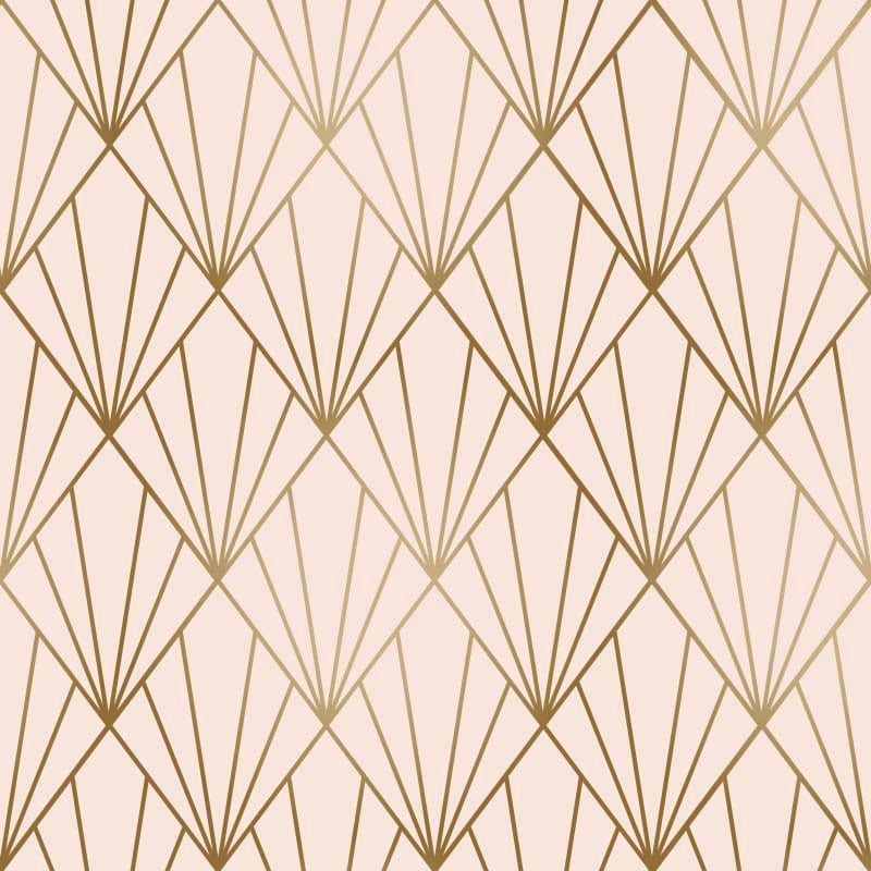 Metallic inpakpapier Diamant dessin
