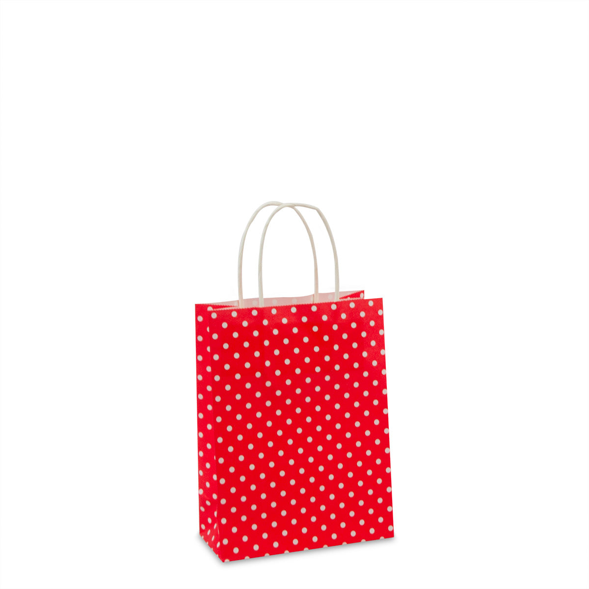 Twisted papieren tassen Polka dot