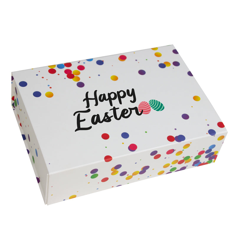Confetti magneetdozen Happy Easter