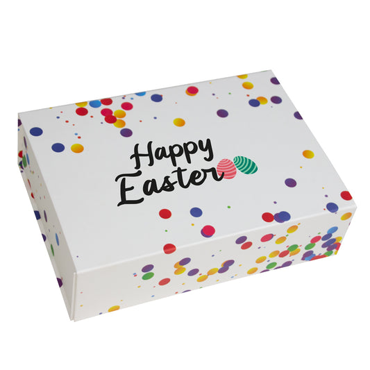 Confetti magneetdozen Happy Easter