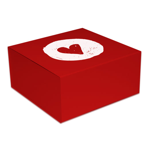 Luxe valentijn magneetdozen Heart