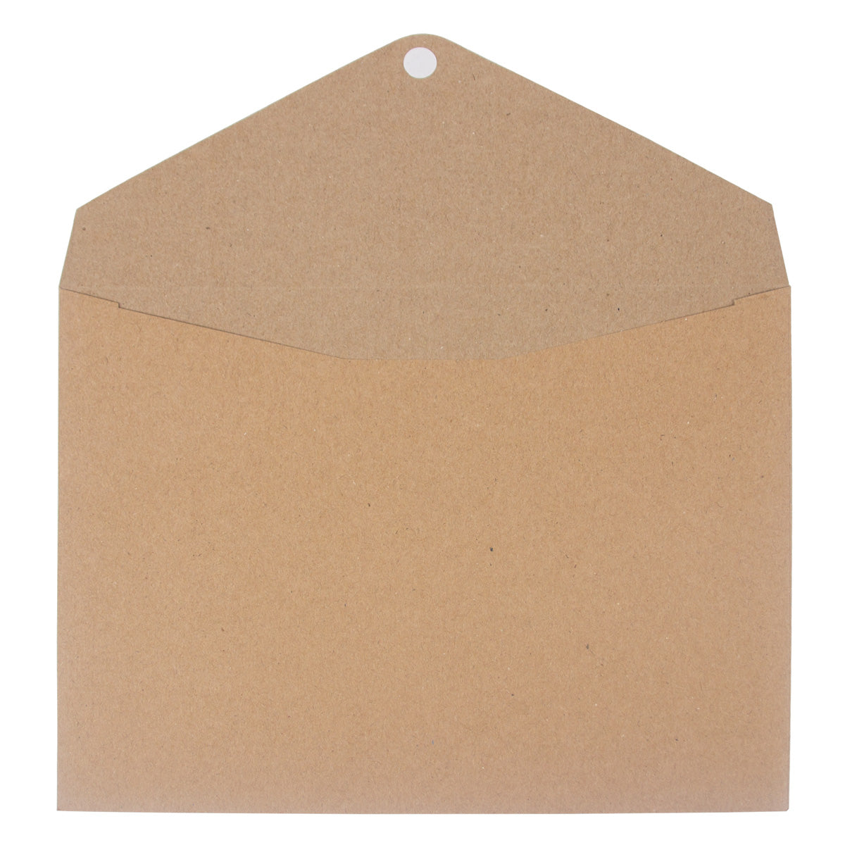 Papieren geschenkenveloppe met klepsluiting