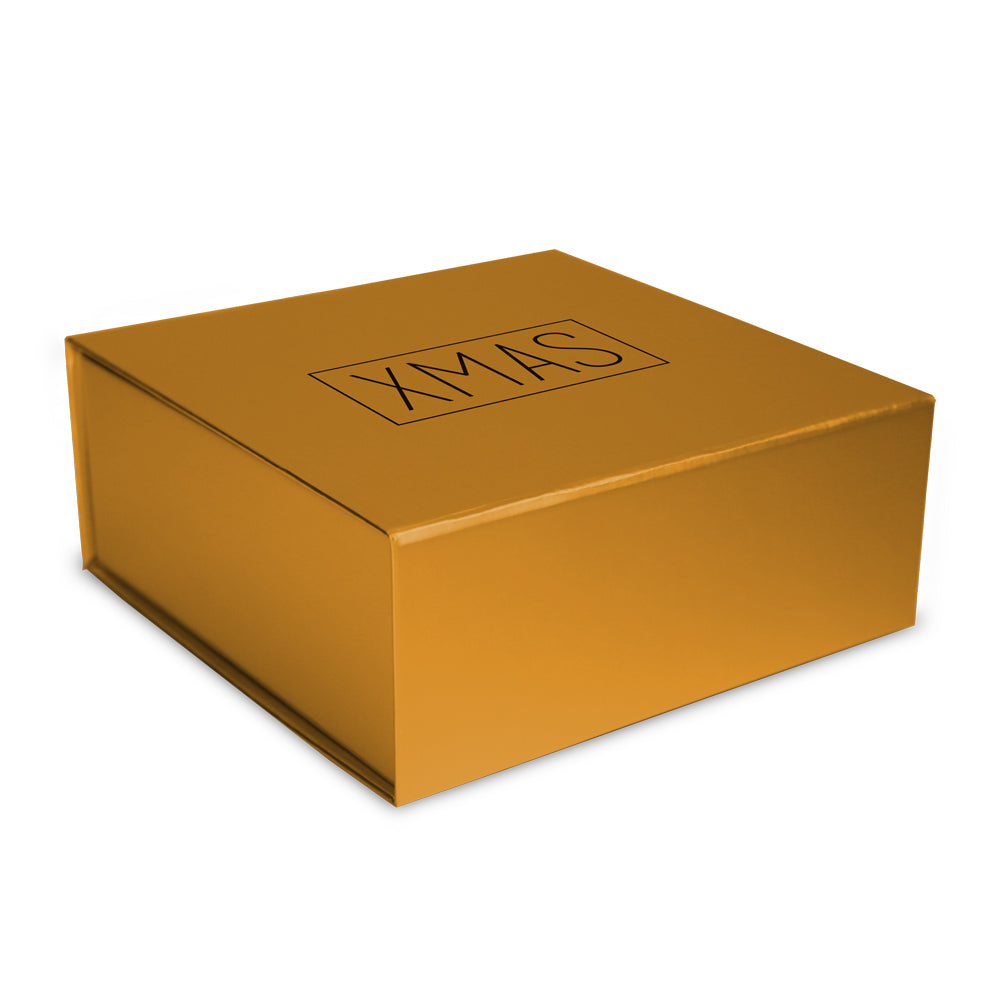 Luxe kerstmagneetdozen "XMAS"