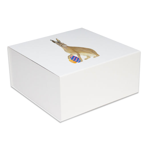 Luxe pasen magneetdozen Paashaas