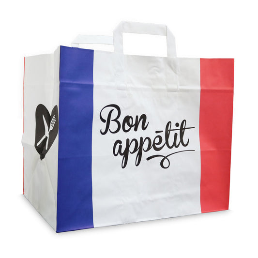 Papieren take away tassen Bon appétit