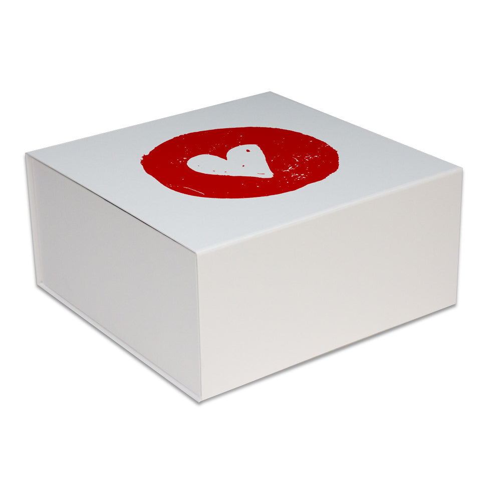 Luxe valentijn magneetdozen Heart