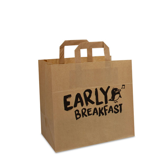 Papieren take away tassen Early breakfast