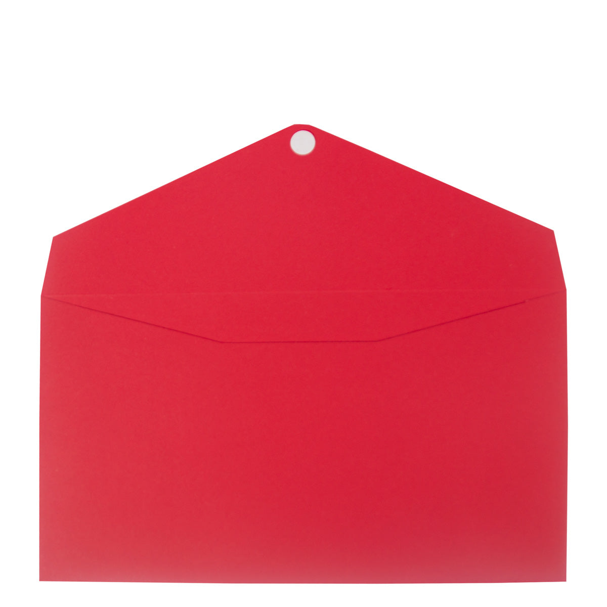 Papieren geschenkenveloppe met klepsluiting