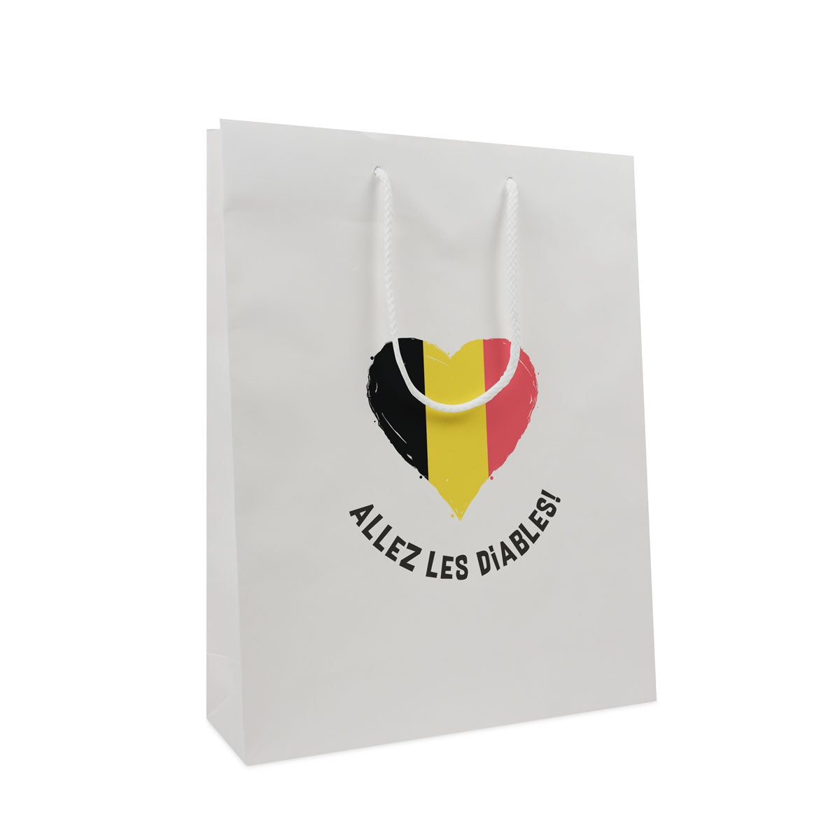 Luxe papieren tassen "Allez les Diables!"