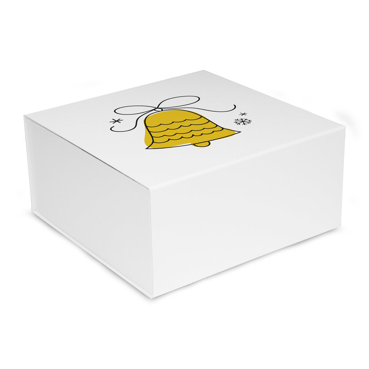 Luxe kerstmagneetdozen "Jingle Bell"