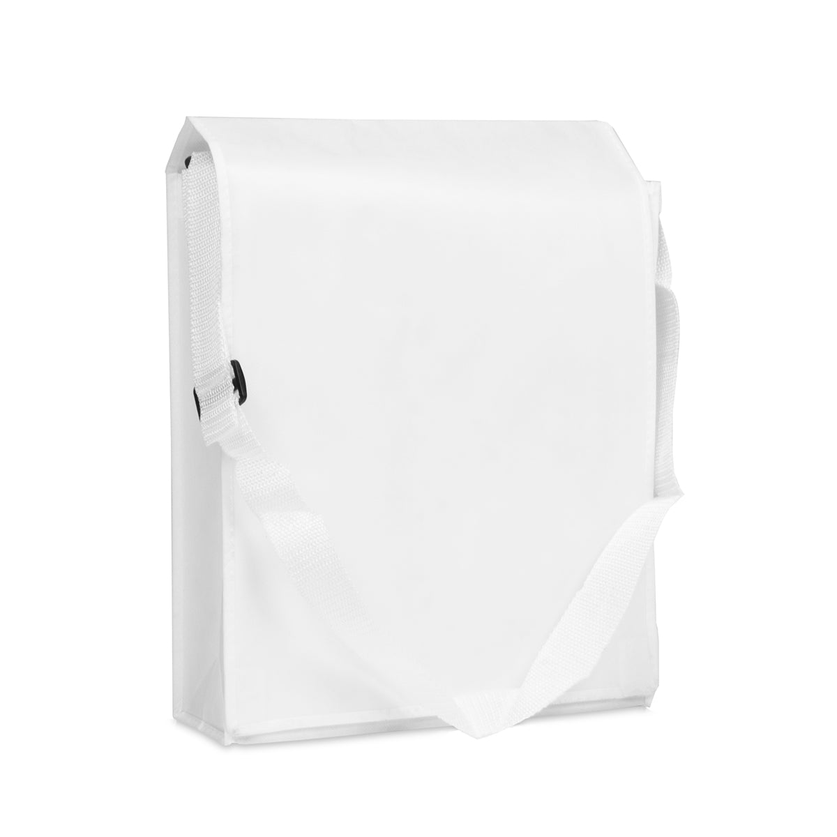 Luxe matte non-woven schoudertas met verstelbare lus