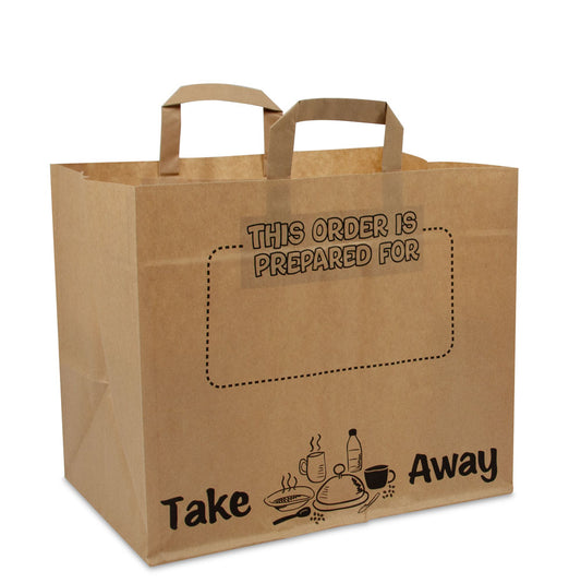 Papieren take away tassen Prepared for