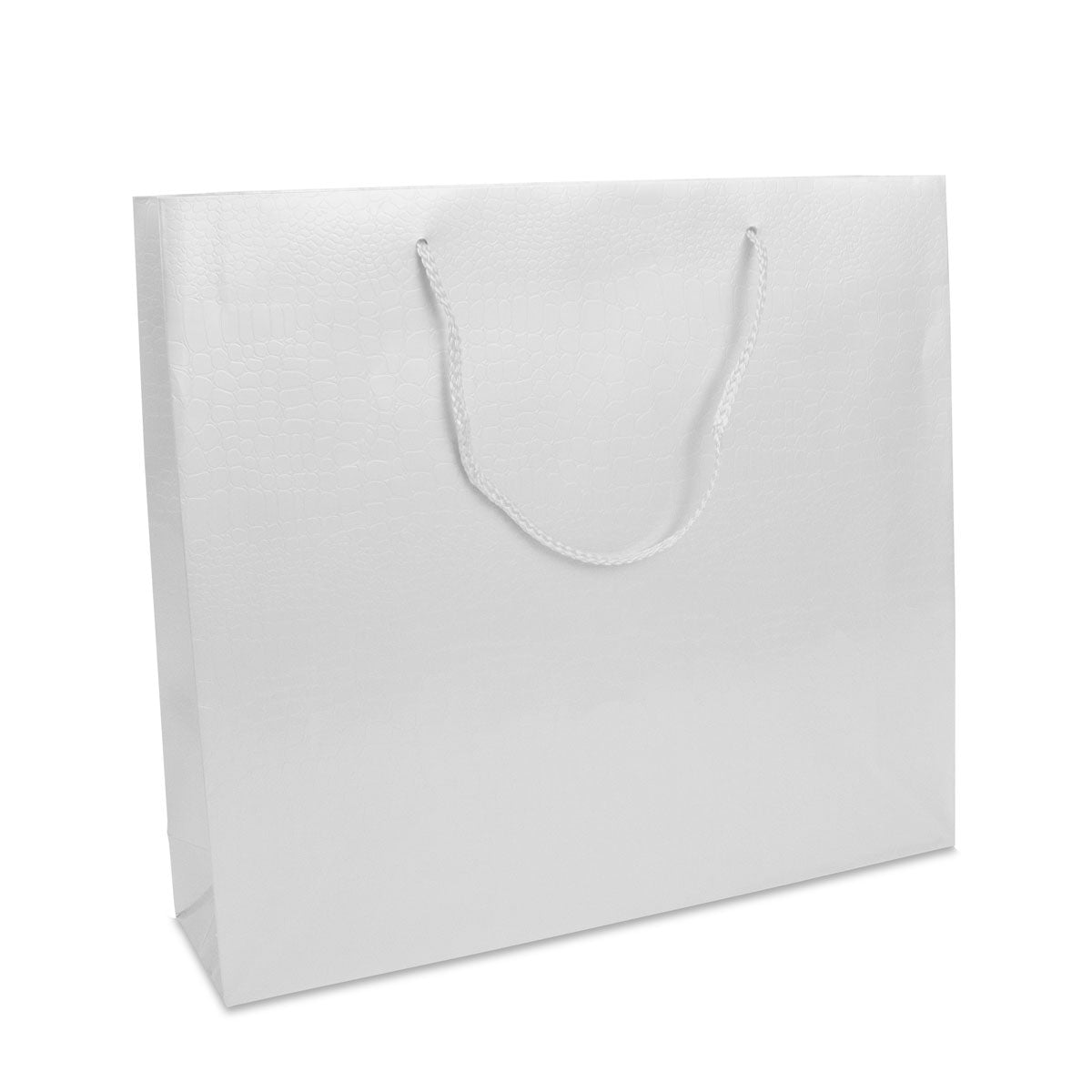 Luxe papieren tassen Croco structuur