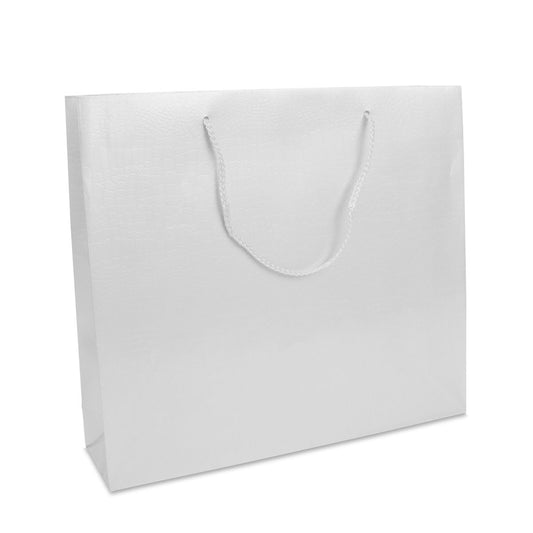 Luxe papieren tassen Croco structuur