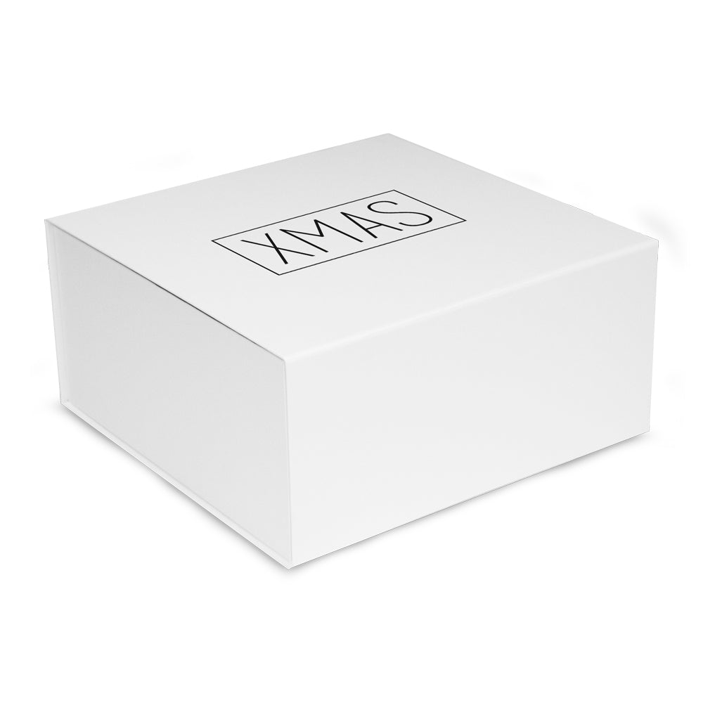 Luxe kerstmagneetdozen "XMAS"