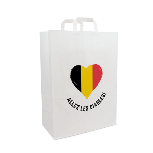Papieren tassen "Allez les Diables!"