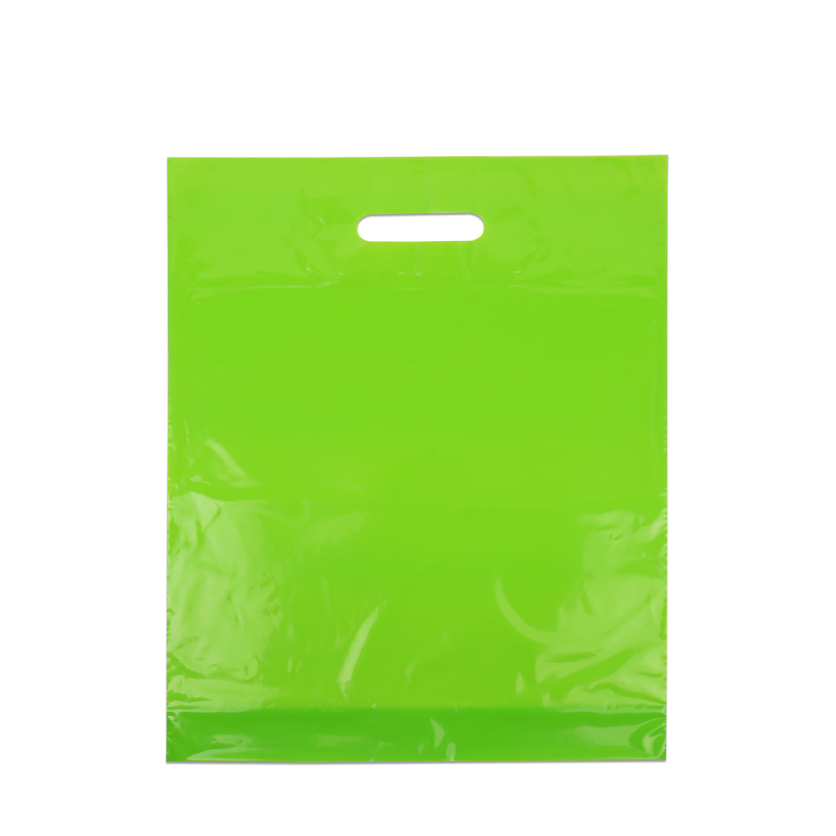 Budget plastic tassen Effen kleuren