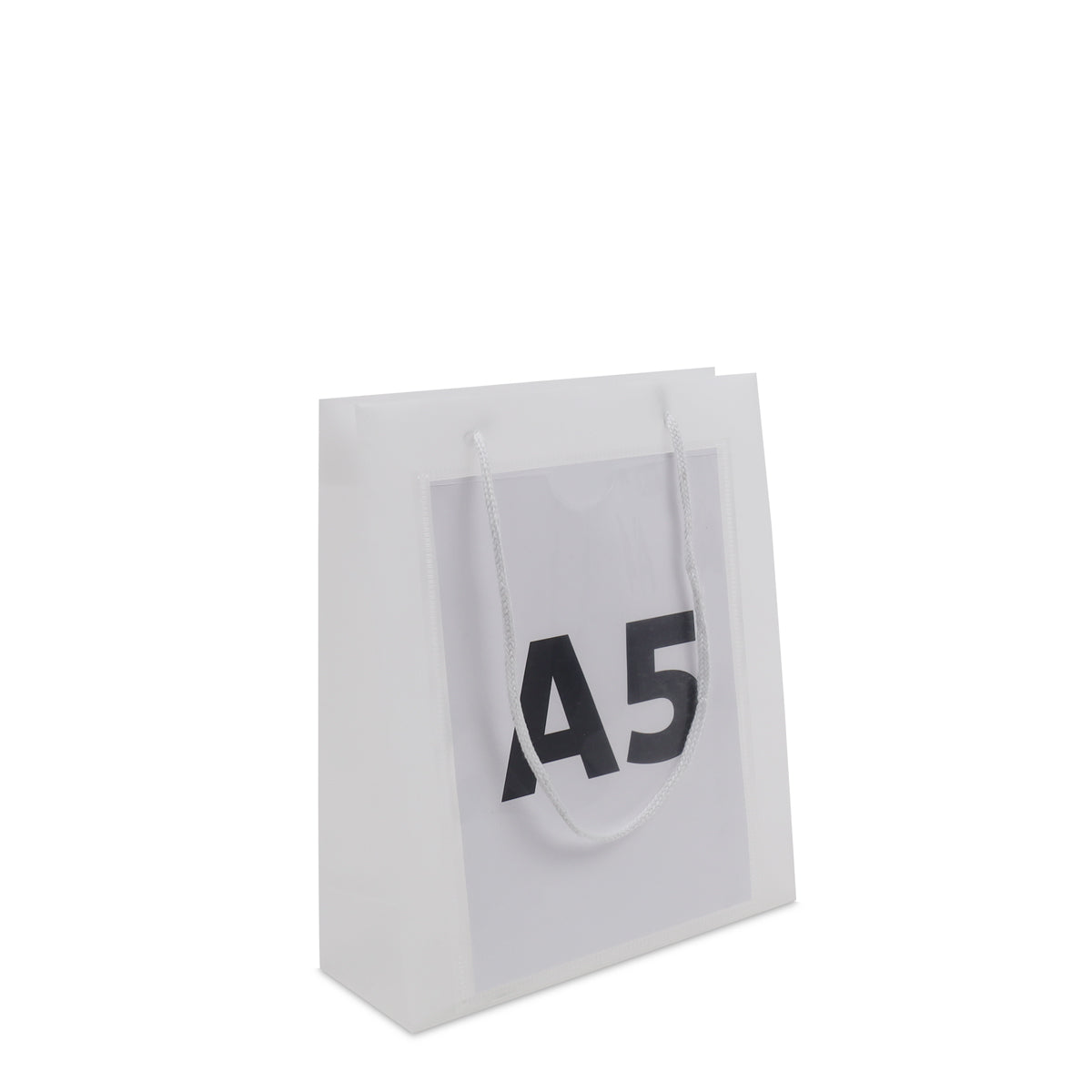 Luxe venstertassen met A4/A5 insteekvenster plastic