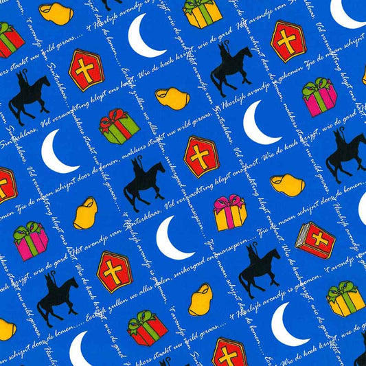 Sinterklaas inpakpapier D90022