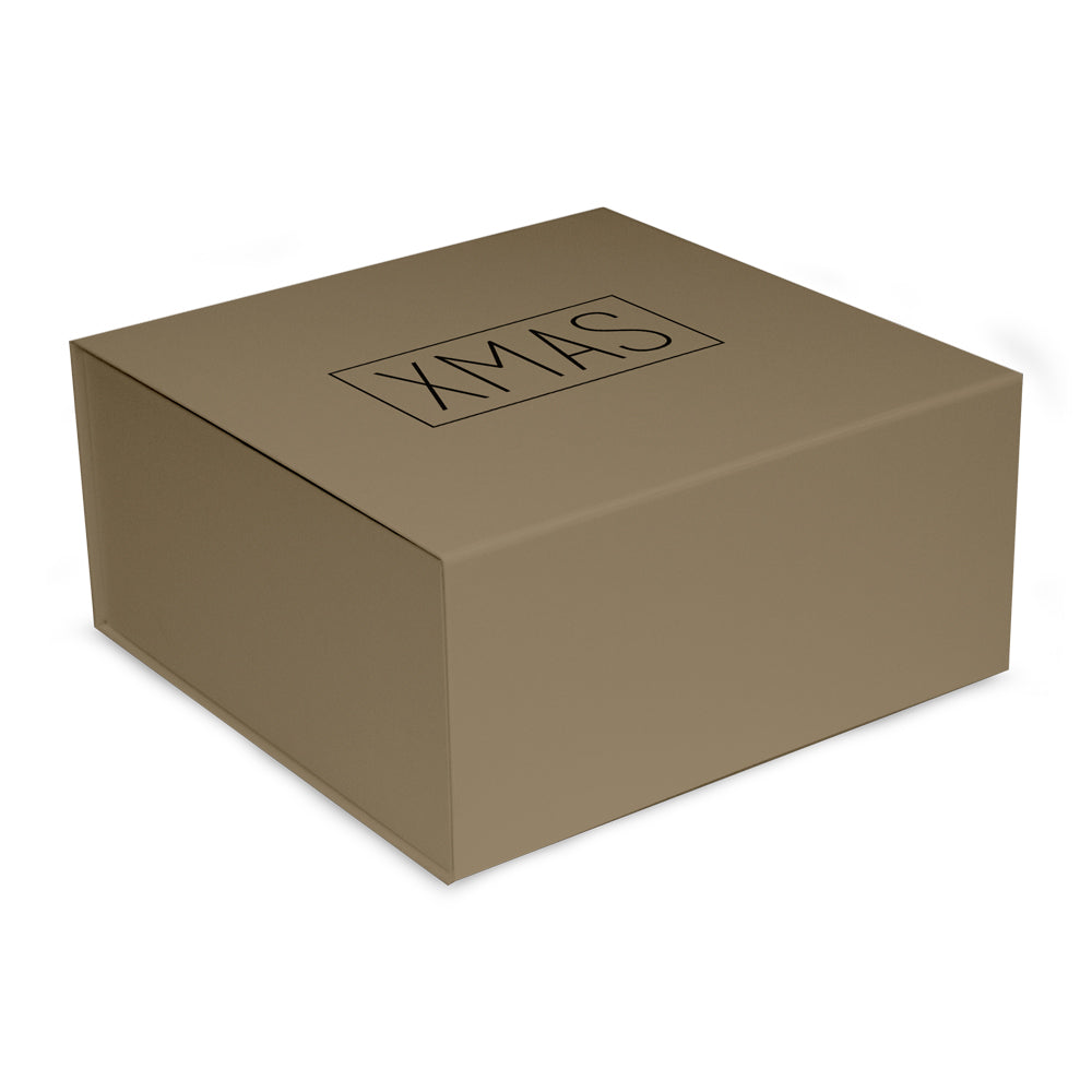 Luxe kerstmagneetdozen "XMAS"