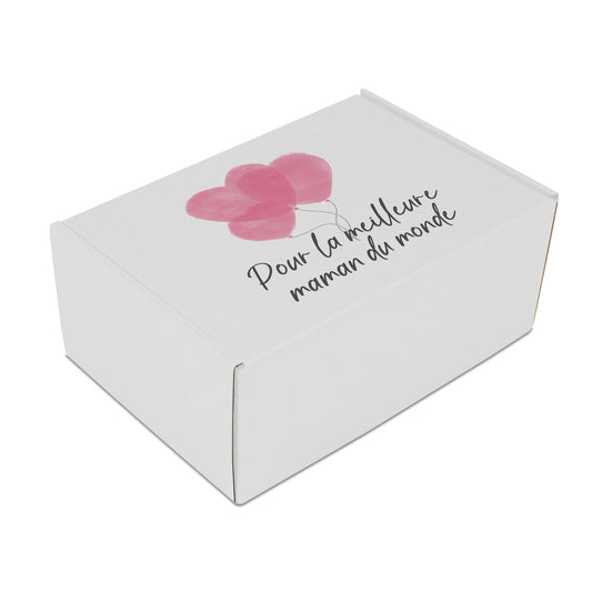 Moederdag geschenkdozen "Meilleure maman du monde"