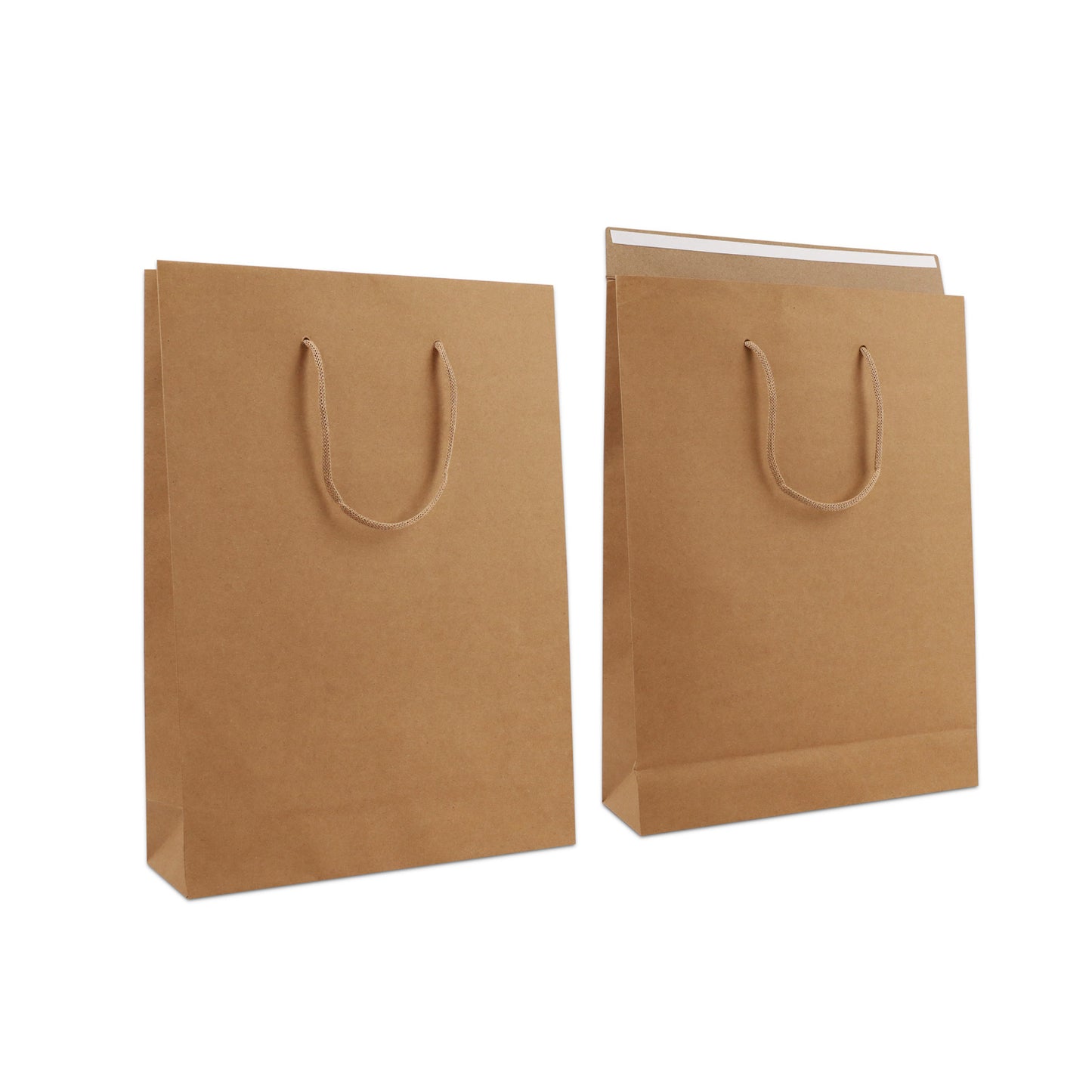 Luxe papieren tassen met klep