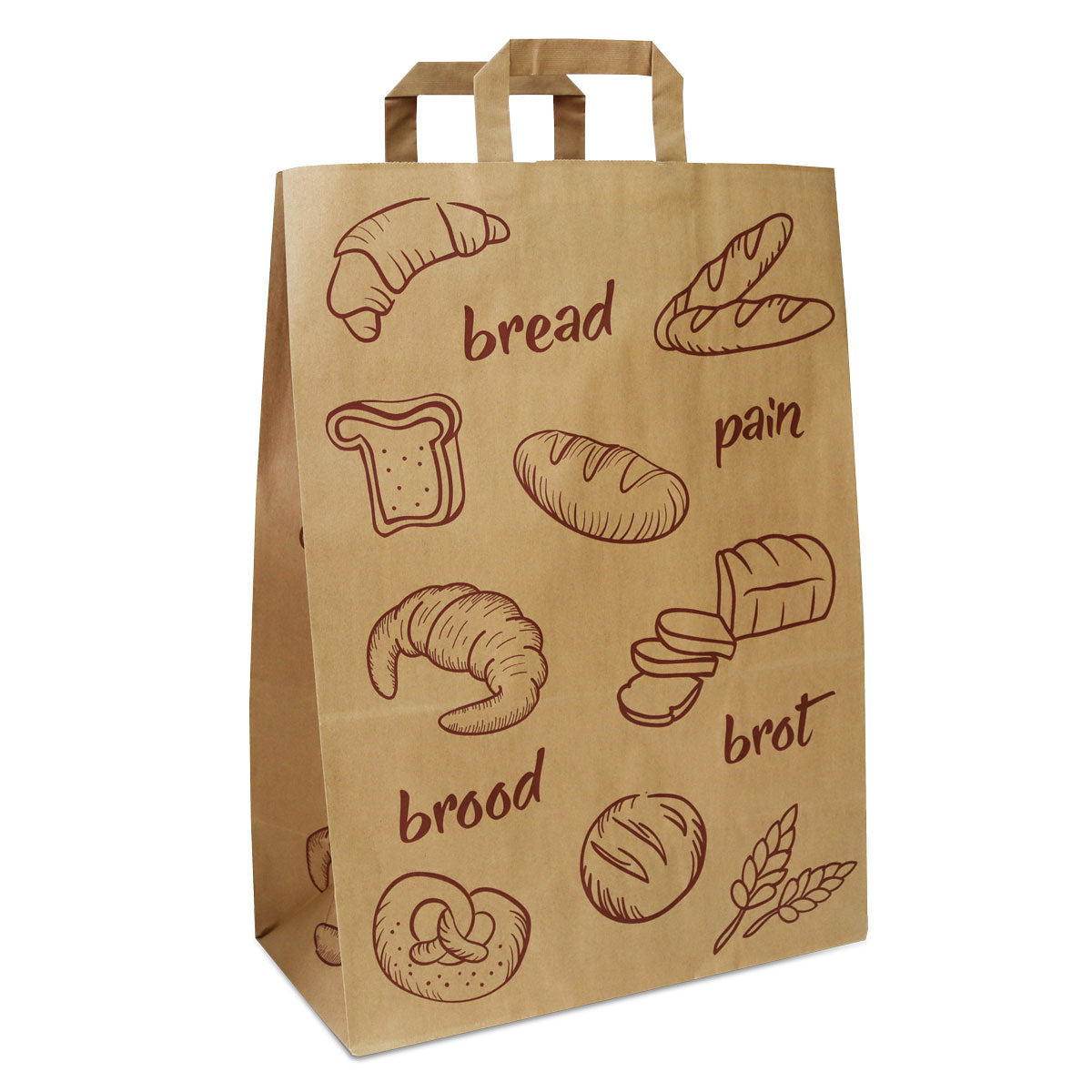 Kraft tassen FSC® Brood
