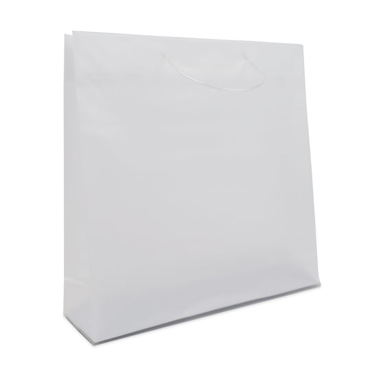 Luxe plastic tassen met tube koord